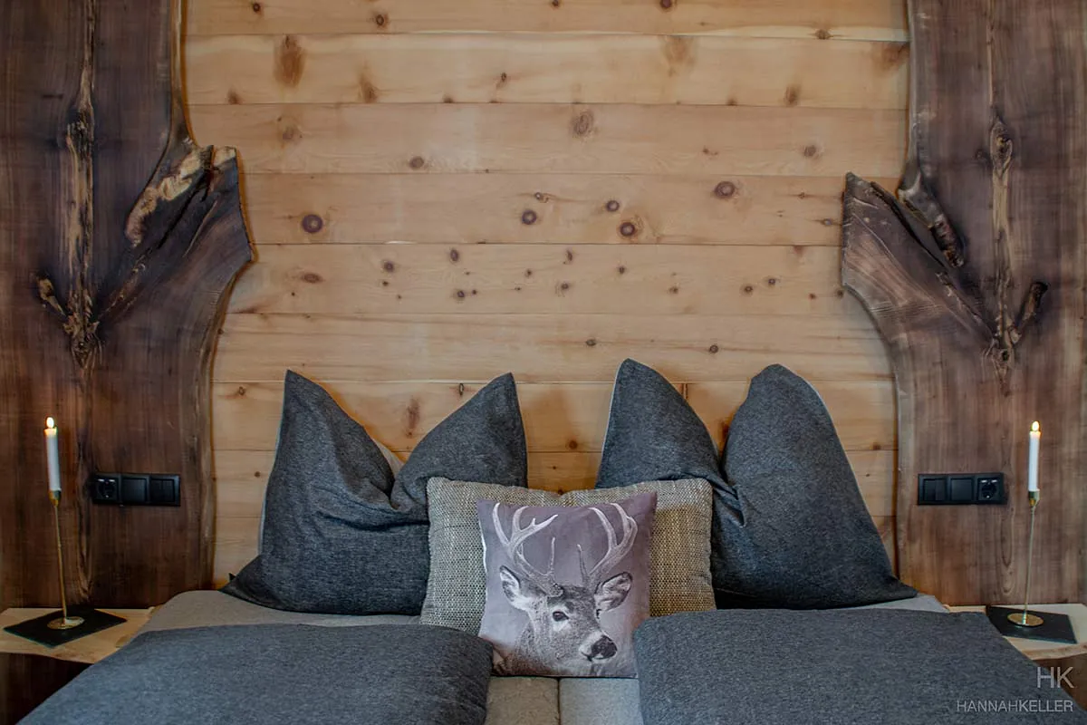 Schlafzimmer im Chalet in Maria Alm am Steinernen Meer